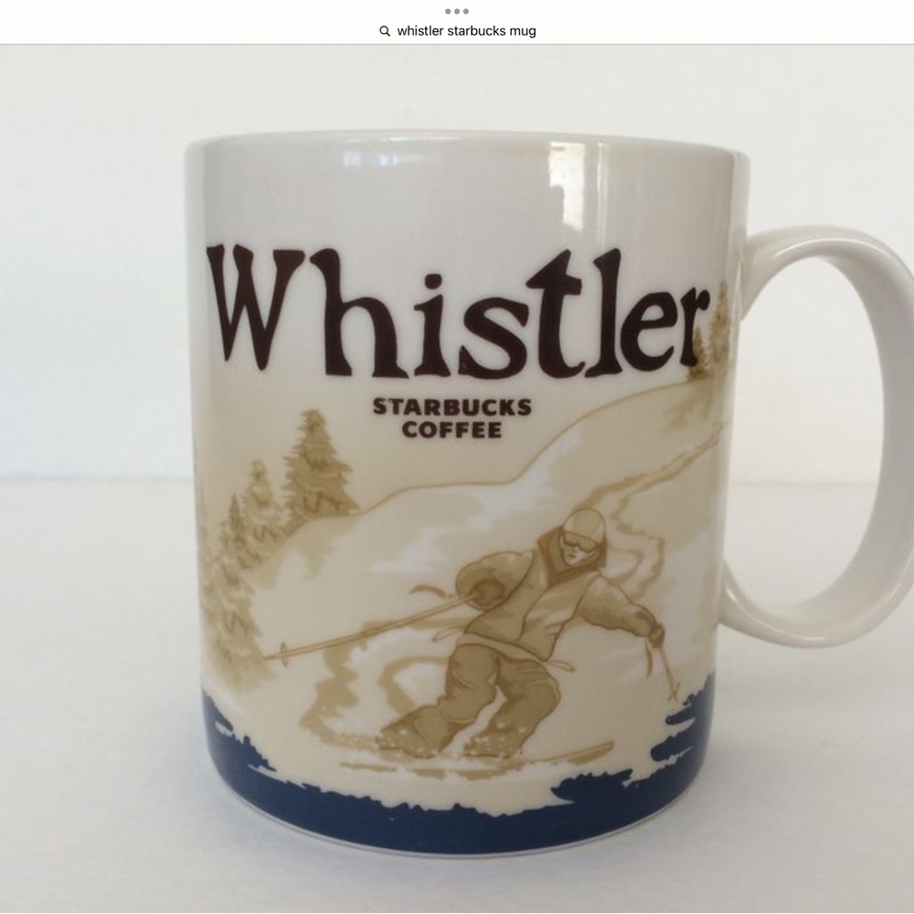 Starbucks collector Mug ,Whistler
